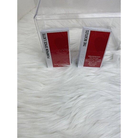 New Apples To Apples Game Board Red Replacement Cards Sealed! (2) Mattel - Picture 3 of 4